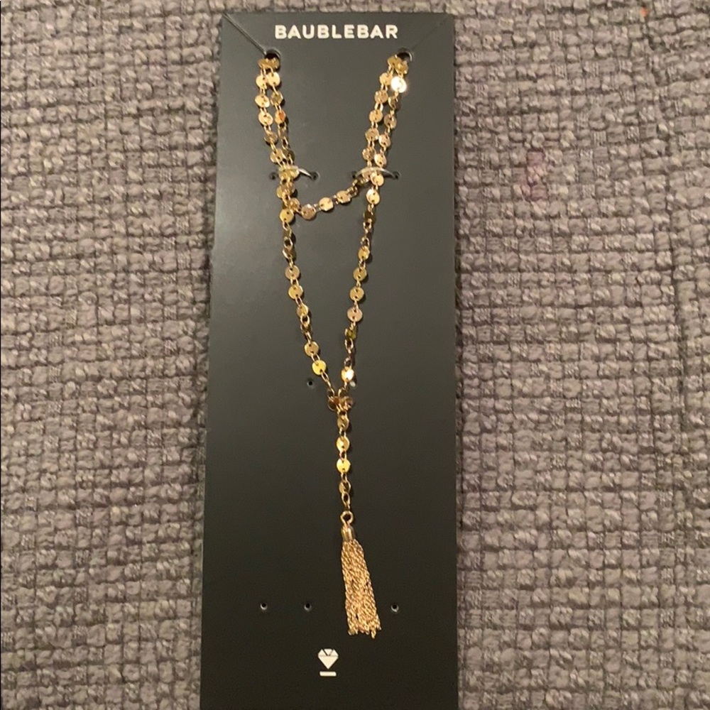 NWT!! BAUBLEBAR Gold Necklace.